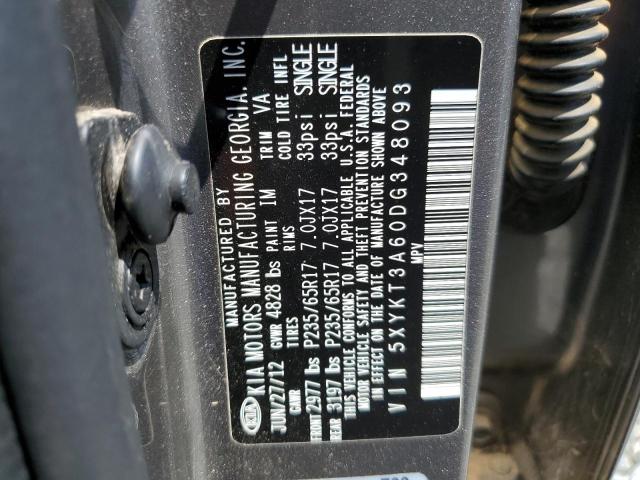 Photo 13 VIN: 5XYKT3A60DG348093 - KIA SORENTO LX 