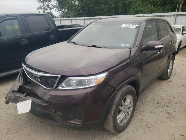 Photo 1 VIN: 5XYKT3A60EG427068 - KIA SORENTO LX 