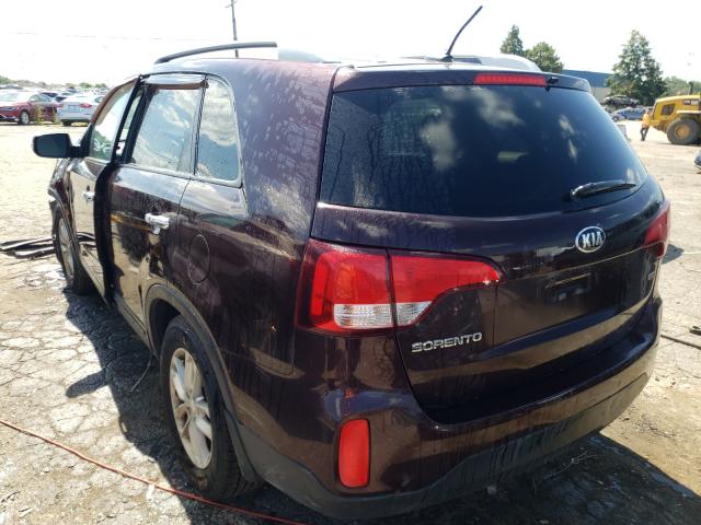 Photo 2 VIN: 5XYKT3A60EG449636 - KIA SORENTO LX 