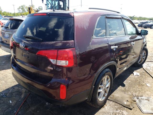 Photo 3 VIN: 5XYKT3A60EG449636 - KIA SORENTO LX 