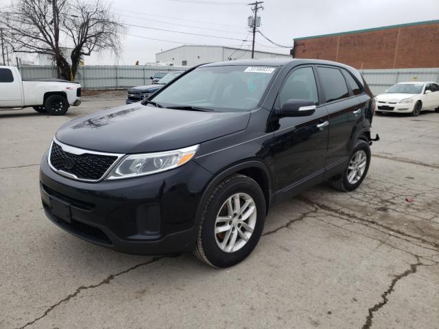 Photo 1 VIN: 5XYKT3A61EG458362 - KIA SORENTO LX 