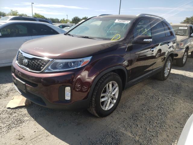 Photo 1 VIN: 5XYKT3A61EG465084 - KIA SORENTO LX 