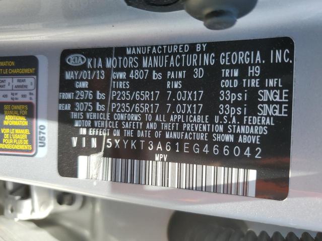 Photo 11 VIN: 5XYKT3A61EG466042 - KIA SORENTO LX 