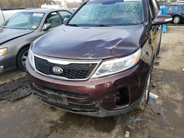 Photo 8 VIN: 5XYKT3A61EG500464 - KIA SORENTO LX 