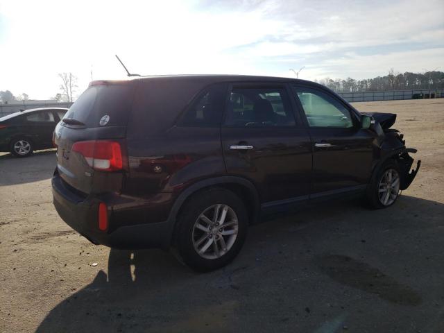 Photo 2 VIN: 5XYKT3A61EG525753 - KIA SORENTO LX 