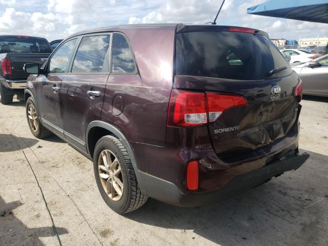 Photo 2 VIN: 5XYKT3A61FG573318 - KIA SORENTO LX 