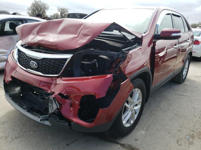 Photo 1 VIN: 5XYKT3A61FG587753 - KIA SORENTO LX 