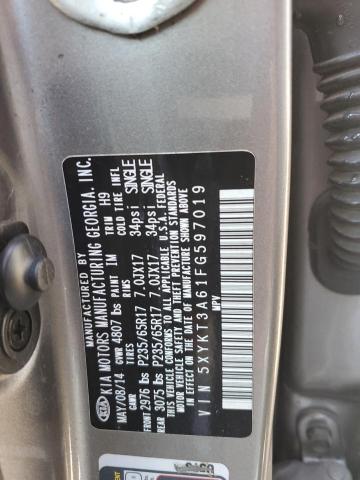 Photo 12 VIN: 5XYKT3A61FG597019 - KIA SORENTO 