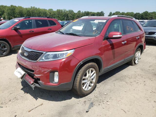 Photo 1 VIN: 5XYKT3A61FG637129 - KIA SORENTO LX 