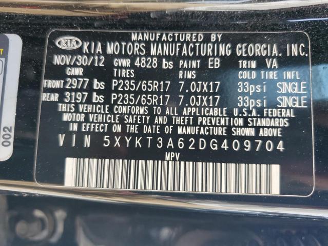 Photo 12 VIN: 5XYKT3A62DG409704 - KIA SORENTO LX 