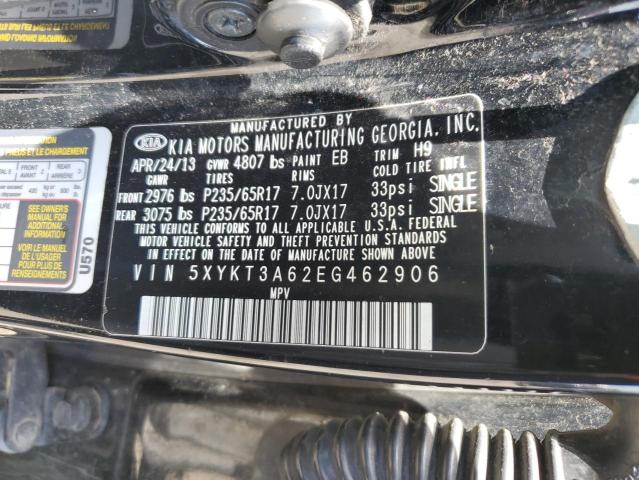 Photo 12 VIN: 5XYKT3A62EG462906 - KIA SORENTO 