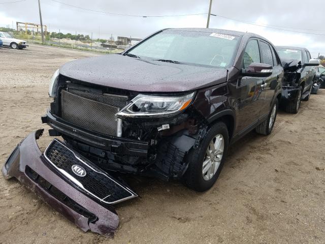 Photo 1 VIN: 5XYKT3A62EG488017 - KIA SORENTO LX 