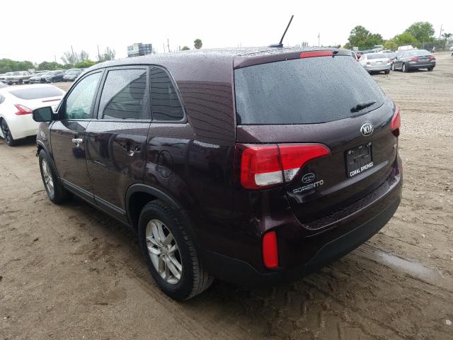 Photo 2 VIN: 5XYKT3A62EG488017 - KIA SORENTO LX 