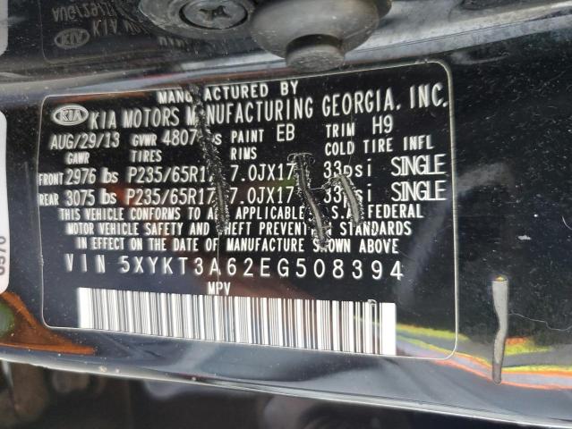 Photo 12 VIN: 5XYKT3A62EG508394 - KIA SORENTO LX 