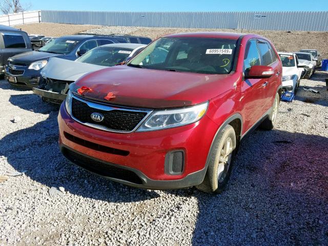 Photo 1 VIN: 5XYKT3A62EG509156 - KIA SORENTO LX 