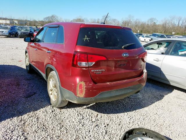 Photo 2 VIN: 5XYKT3A62EG509156 - KIA SORENTO LX 