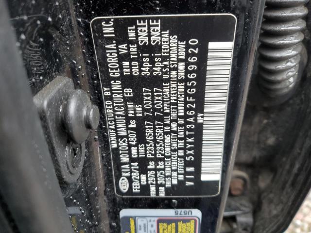 Photo 12 VIN: 5XYKT3A62FG569620 - KIA SORENTO LX 