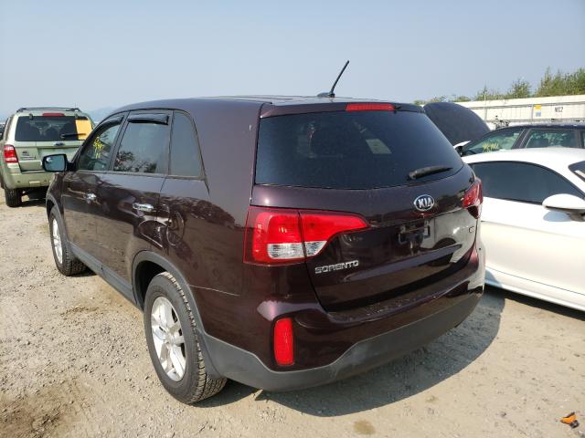 Photo 2 VIN: 5XYKT3A62FG583307 - KIA SORENTO LX 