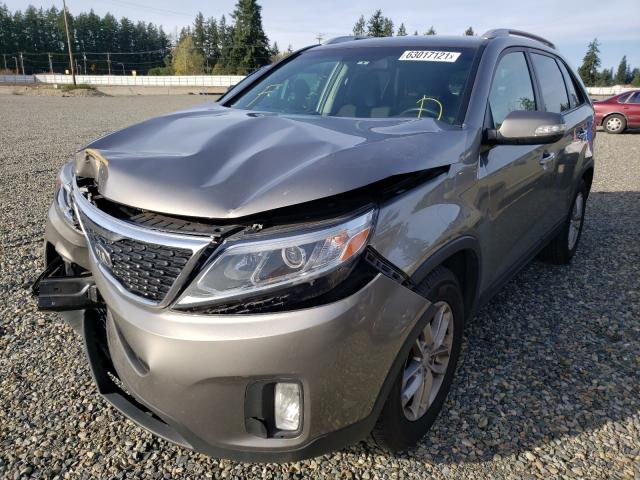 Photo 1 VIN: 5XYKT3A63EG455317 - KIA SORENTO LX 