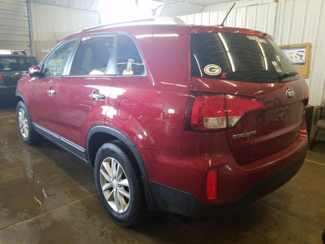 Photo 2 VIN: 5XYKT3A63EG528993 - KIA SORENTO LX 