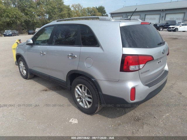 Photo 2 VIN: 5XYKT3A63FG573725 - KIA SORENTO 