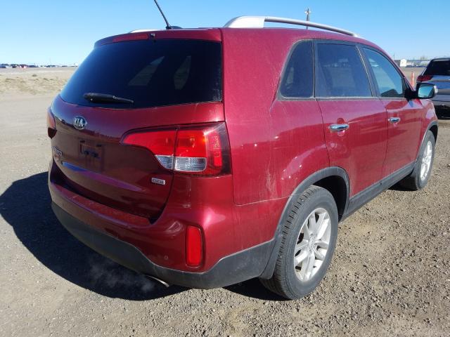 Photo 3 VIN: 5XYKT3A64EG470425 - KIA SORENTO LX 