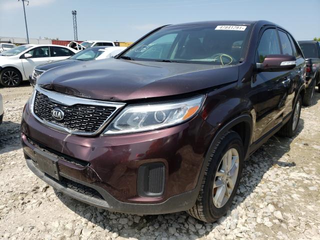 Photo 1 VIN: 5XYKT3A64EG485894 - KIA SORENTO LX 