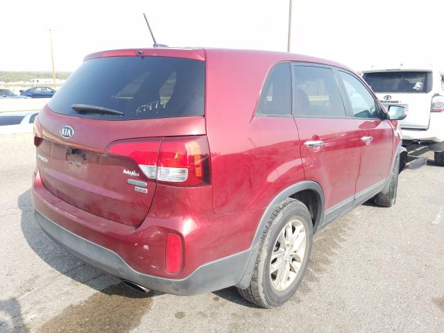 Photo 3 VIN: 5XYKT3A64EG486298 - KIA SORENTO LX 