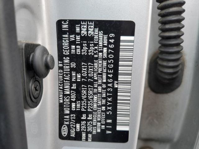 Photo 12 VIN: 5XYKT3A64EG507649 - KIA SORENTO 