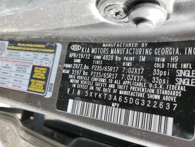 Photo 12 VIN: 5XYKT3A65DG322637 - KIA SORENTO LX 