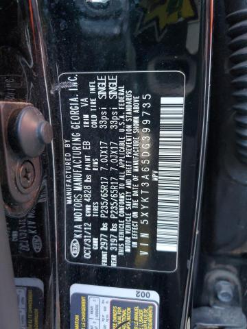 Photo 11 VIN: 5XYKT3A65DG399735 - KIA SORENTO LX 