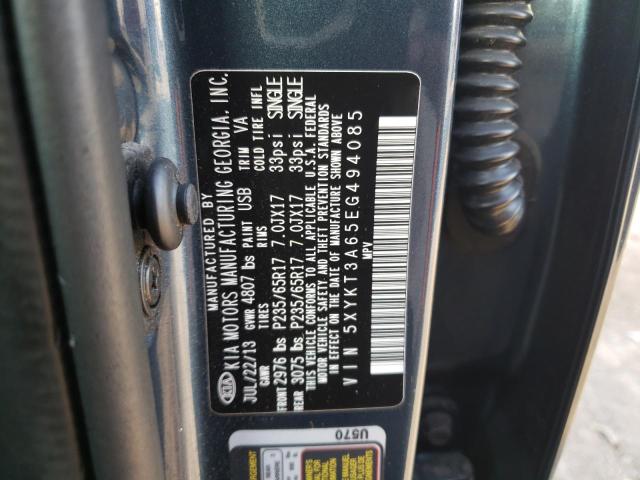 Photo 12 VIN: 5XYKT3A65EG494085 - KIA SORENTO LX 