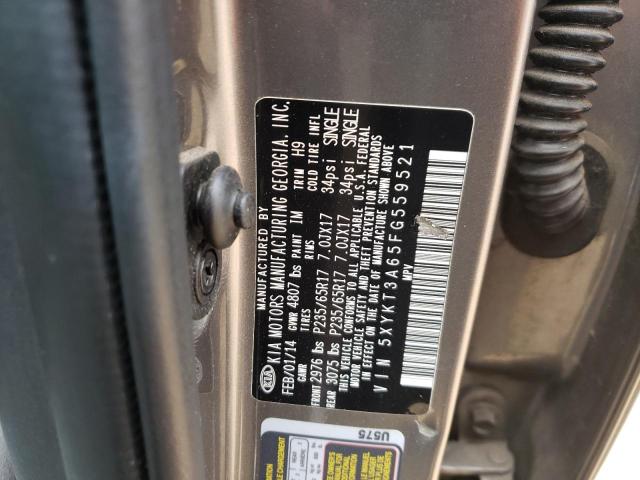 Photo 9 VIN: 5XYKT3A65FG559521 - KIA SORENTO LX 