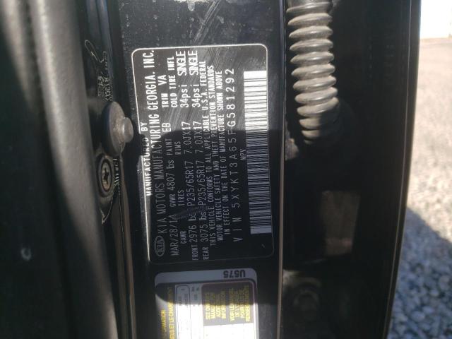 Photo 12 VIN: 5XYKT3A65FG581292 - KIA SORENTO LX 