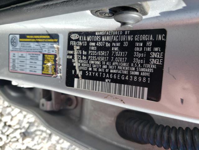 Photo 11 VIN: 5XYKT3A66EG438981 - KIA SORENTO 