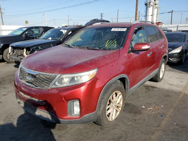 Photo 1 VIN: 5XYKT3A66EG448037 - KIA SORENTO LX 