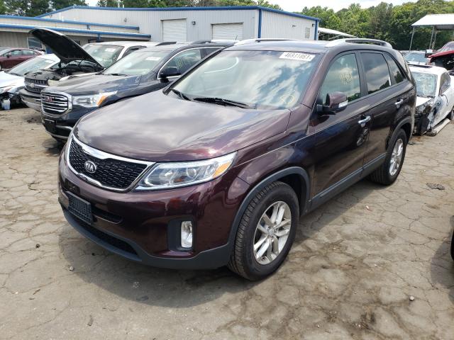 Photo 1 VIN: 5XYKT3A66EG474573 - KIA SORENTO LX 