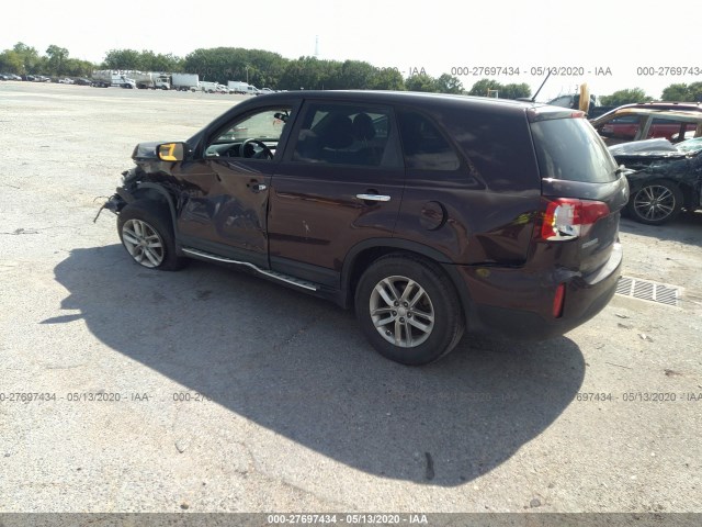 Photo 2 VIN: 5XYKT3A66FG623596 - KIA SORENTO 