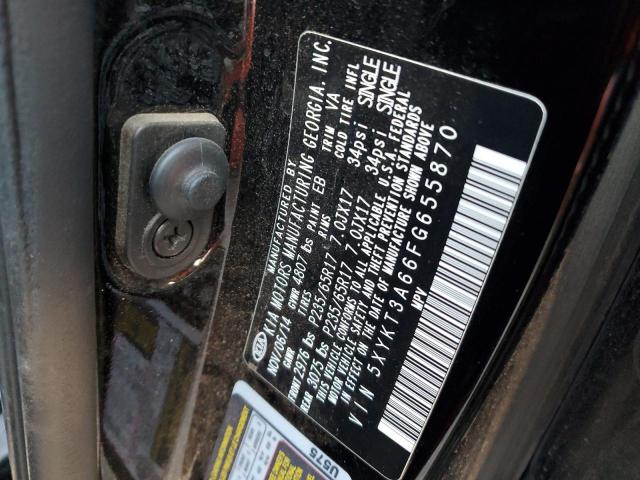 Photo 13 VIN: 5XYKT3A66FG655870 - KIA SORENTO LX 