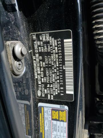 Photo 9 VIN: 5XYKT3A67DG393595 - KIA SORENTO LX 