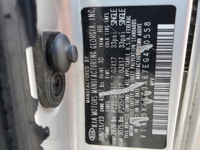 Photo 11 VIN: 5XYKT3A67EG480558 - KIA SORENTO LX 