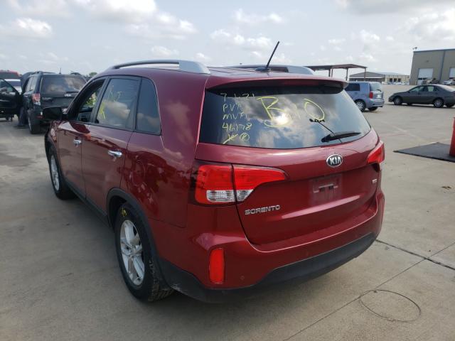 Photo 2 VIN: 5XYKT3A67EG492001 - KIA SORENTO LX 