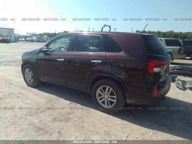 Photo 2 VIN: 5XYKT3A67FG650709 - KIA SORENTO 