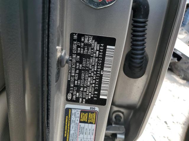 Photo 13 VIN: 5XYKT3A68CG296484 - KIA SORENTO BA 