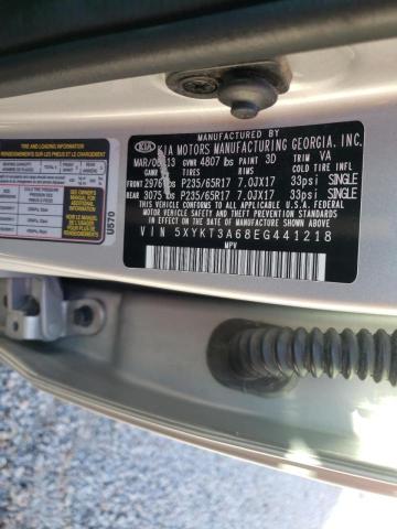 Photo 9 VIN: 5XYKT3A68EG441218 - KIA SORENTO 