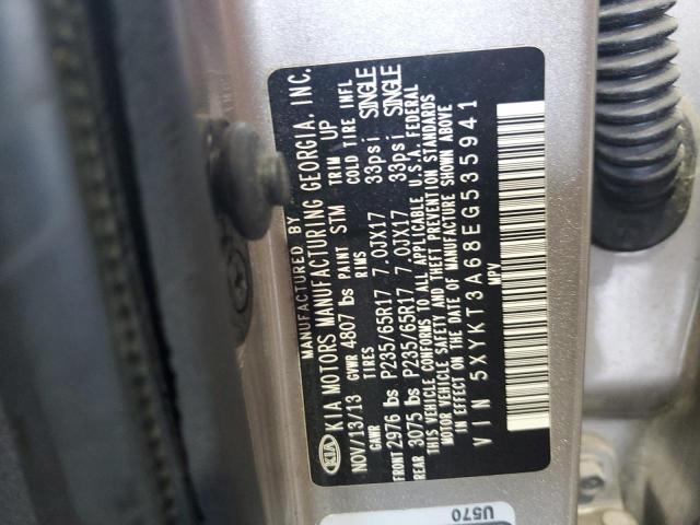 Photo 13 VIN: 5XYKT3A68EG535941 - KIA SORENTO 