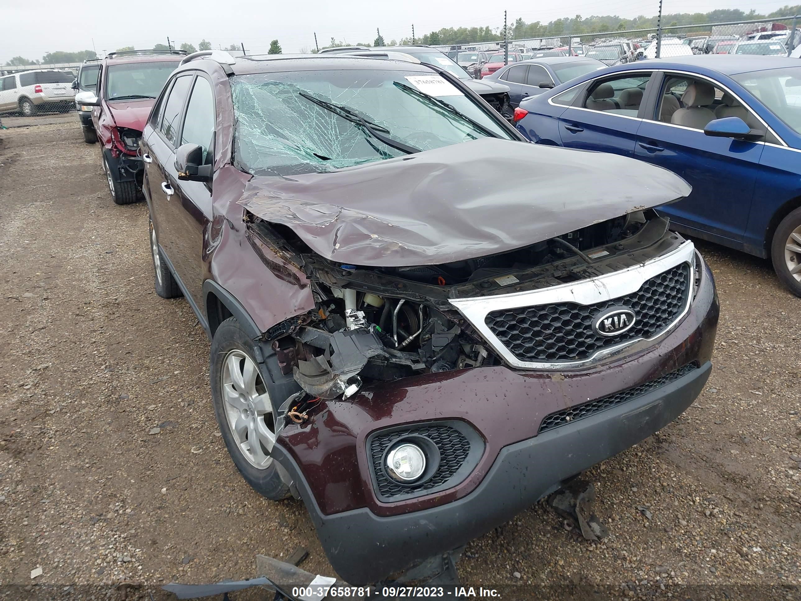 Photo 5 VIN: 5XYKT3A69DG327033 - KIA SORENTO 