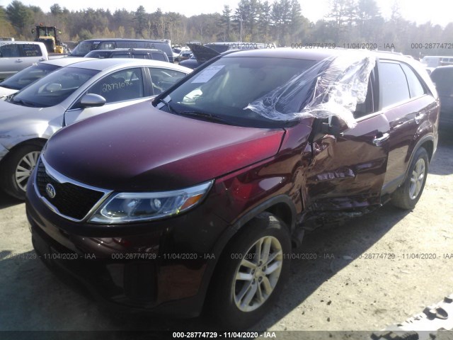 Photo 1 VIN: 5XYKT3A69EG477547 - KIA SORENTO 