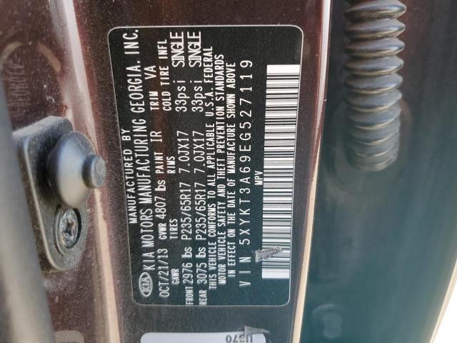 Photo 12 VIN: 5XYKT3A69EG527119 - KIA SORENTO 