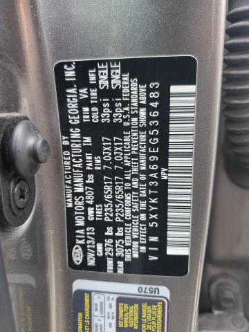 Photo 12 VIN: 5XYKT3A69EG536483 - KIA SORENTO 